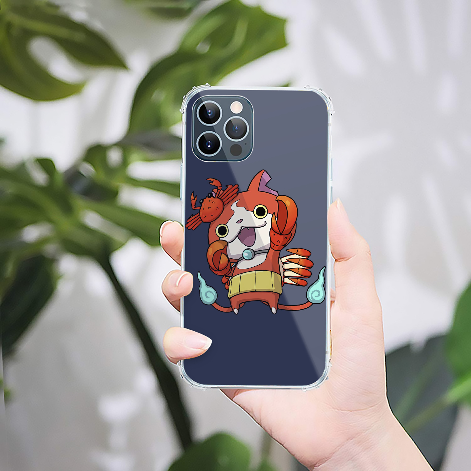 （画像用） 妖怪ウォッチ Yo-kai Watch 【iPhone 12シリーズ対応】透明スマホケース（クリアソフトケース）